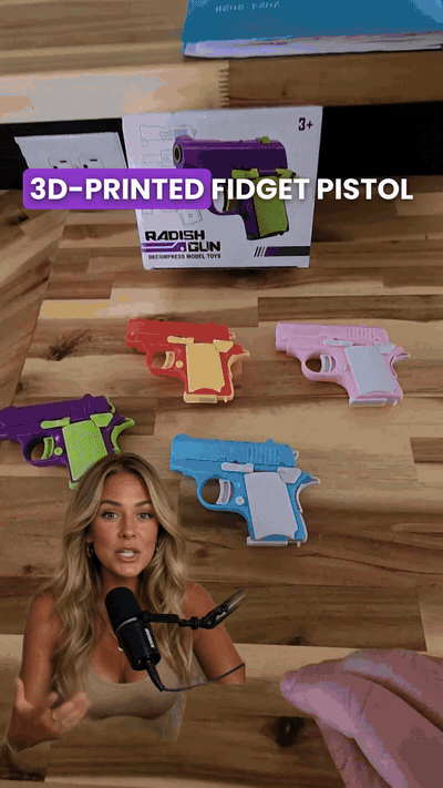 MicroShot fidget pistol in action